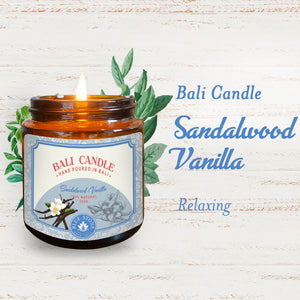 Bali Candle - Sandalwood Vanilla