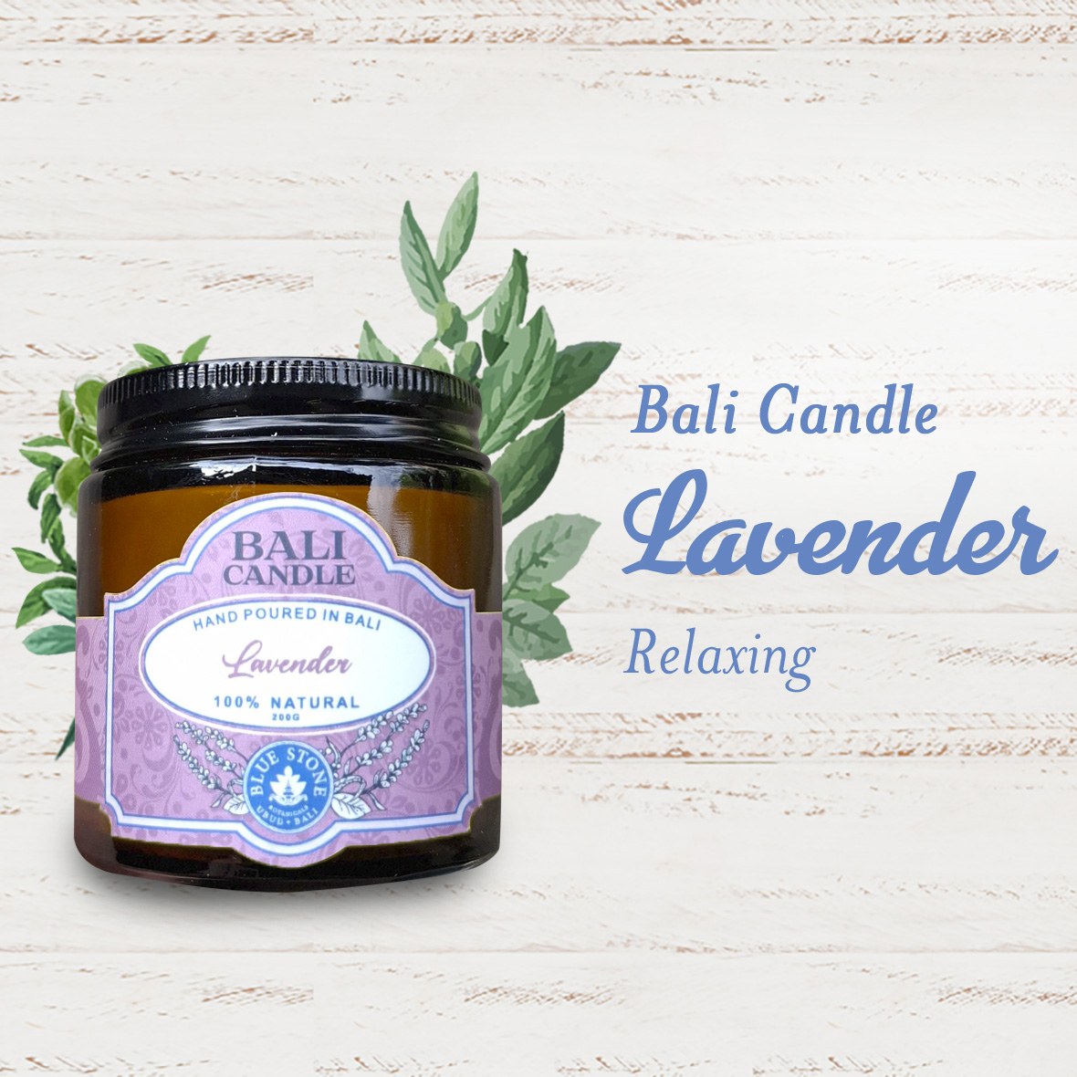 Bali Candle – Lavender