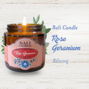 Bali Candle – Rose Geranium
