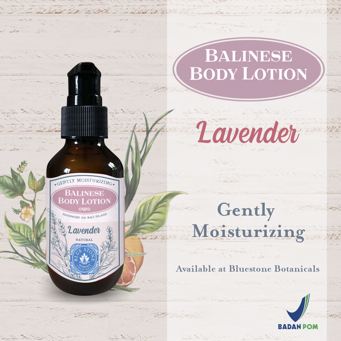 Balinese  Body Lotion – Lavender